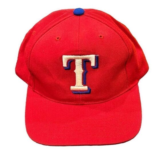 Vintage Sports Specialties Texas Rangers Snapback Cap Red  MLB Baseball Hat - Picture 1 of 5